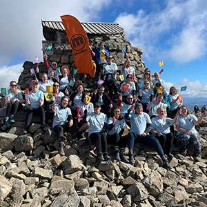 29 MakaHikers at the summit of Ben Nevis