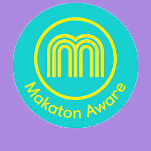 Makaton Aware sticker