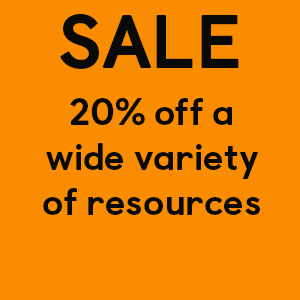 SALE: 20% off a wide variety of resources