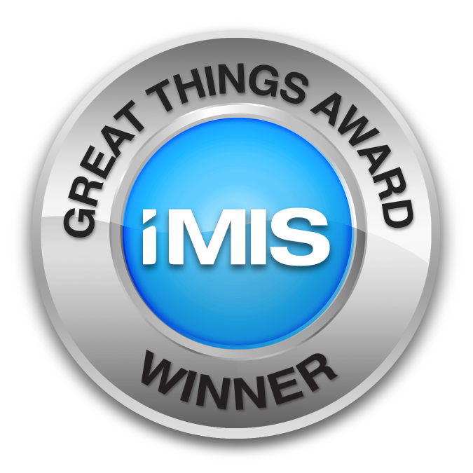 iMIS Great Things Award badge