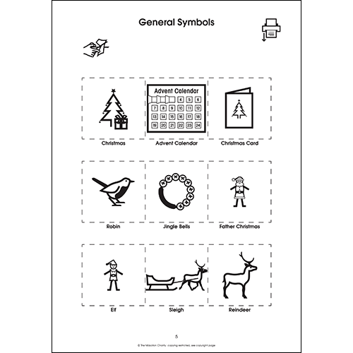 Christmas Vocabulary (PDF file)