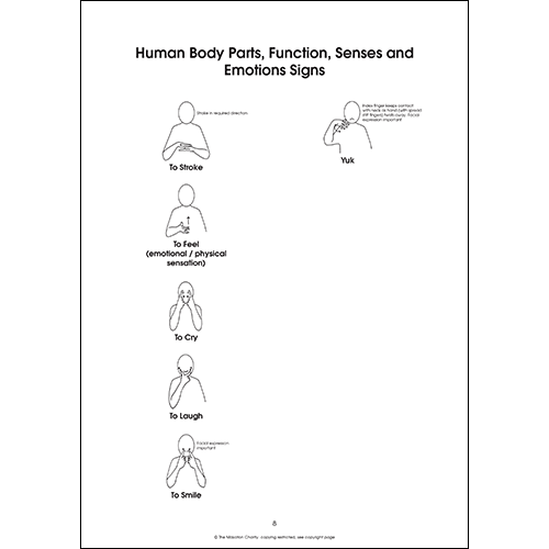 Human Body Parts, Function, Senses and Emotions (PDF file)