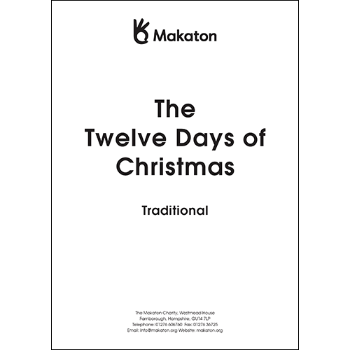 The Twelve Day of Christmas (PDF file)