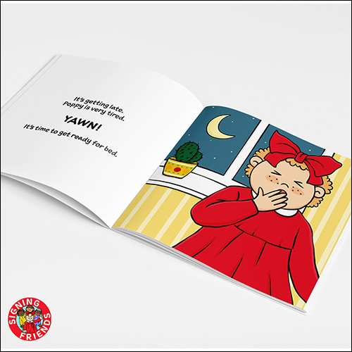 Signing Friends: Poppy's Bedtime