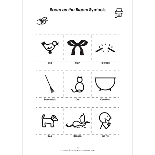 Using Makaton with Room on a Broom (PDF file)