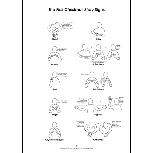 Using Makaton with The First Christmas Story (PDF file)