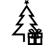 Makaton symbol for Christmas