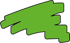 Makaton symbol for Green