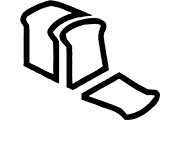 Makaton symbol for Bread