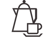 Makaton symbol for Coffee