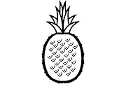 Makaton symbol for Pineapple