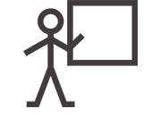 Makaton symbol for Teacher