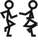 Makaton symbol for To Dance