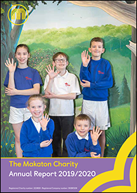 Cover of Makaton Annual Report 2019/2020