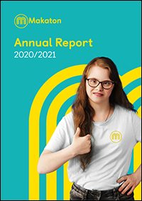 Cover of Makaton Annual Report 2020/2021