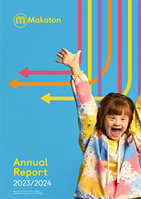 Cover of Makaton Annual Report 2023/2024