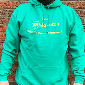 Hoodie Adult Green Large